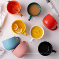 2021 new hot sale ceramic household lovers cup